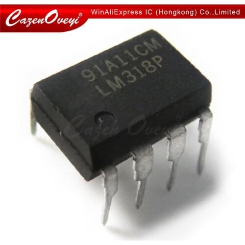 10pcs/lot LM318P LM318N LM318 DIP-8 In Stock