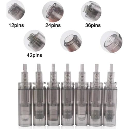 3PCS 12/24/36/42 Pin Tattoo Cartridge for Dr ULTIMA A7 Electric Derma Pen Stamp Auto Micro Needle Anti-Aging