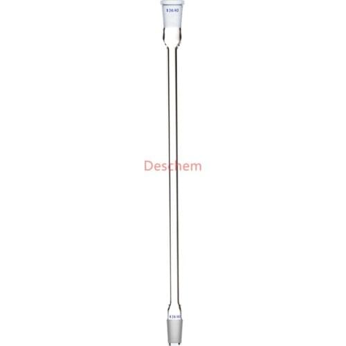 300mm,24/40,Glass Air Condenser,Borosilicate Tube,Lab Chemical Glassware
