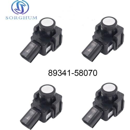 4pcs Parking Sensor PDC 89341-58070 Distance Control Sensor Car Detector For Toyota