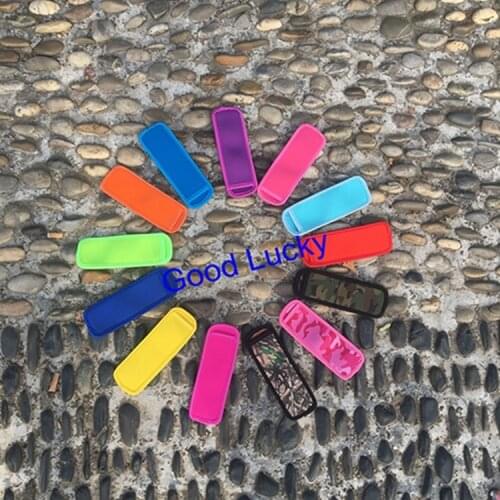 500pcs/lot free shipping ice popsicle holder neoprene popsicle ice sleeves summer ice block lolly pop holders popsicle sleeves