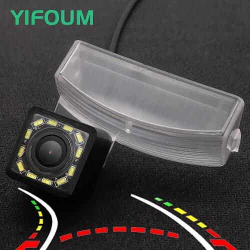 YIFOUM Dynamic Trajectory Tracks Car Rear View Camera For Honda Pilot 2009-2015/CRV 2003-2007/Accord EX 2009-2015/Brio 2011-2020
