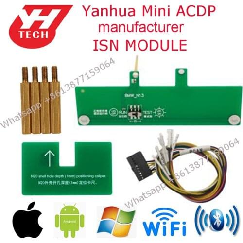 Free Shipping! ACDP module 3 ISN Module with license for BMW CAS FEM BDC reading ISN when all-key-lost