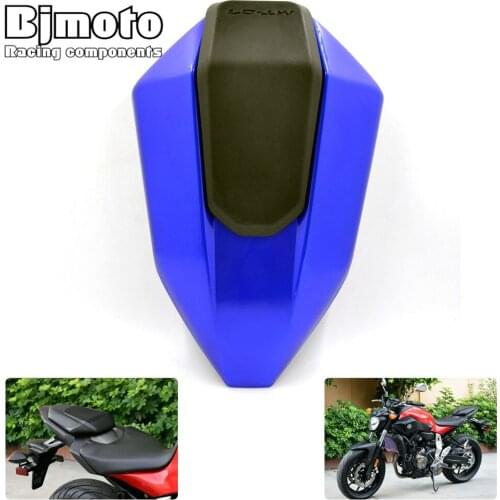 BJMOTO MT07 Motorcycle Rear Seat Cover Cowl for YAMAHA MT-07 2013 2014 2015 2016 2017 Painted Blue/Matt Black/Titanium