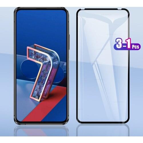 For Asus Zenfone 7 Pro ZS671KS ZS670KS 6.67" Full Cover Tempered Glass Screen Protector Explosion-proof Protection Film