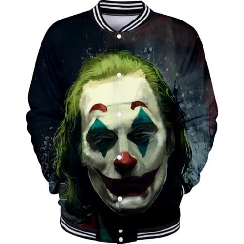 Joker Sweatshirt Hoodie Men jacket Sign Printing Hip hop Rock Star sweatshirt Hoodies Men