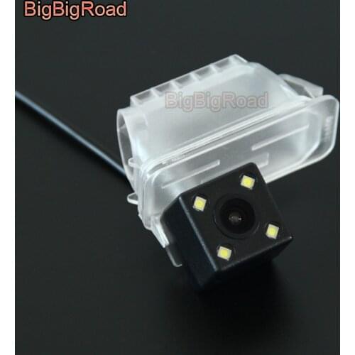 BigBigRoad For Ford Fiesta Kuga Galaxy 2006--2014 Focus 2 2008 Car Rear View Reverse Backup Camera Night Vision parking camera