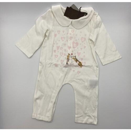 2020 New Infant romper set For Baby Girl hat+BIb+Romper Cltohing Set Baby Floral Jumpsuits Newborn Footies