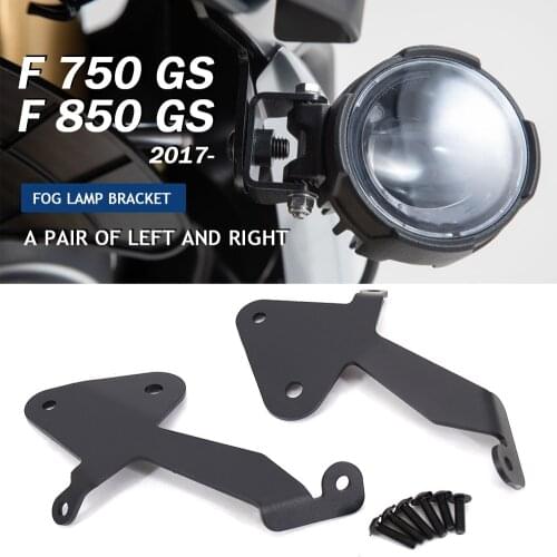 New LED Spot Work Light Mounting Brackets A pair of left and right For BMW F750GS F850GS F 750 GS F 850 GS 2017