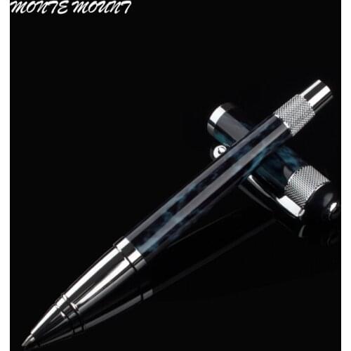 Luxury marble Metal Ballpoint Pen Business Office Medium Nib roller ball pens for Writing Student School Stationery Gifts