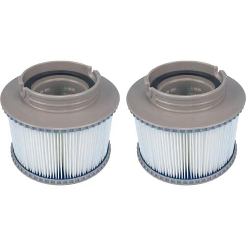 2 piece high quality Mspa Filters can replace to filtration system for most inflatable bathtubs