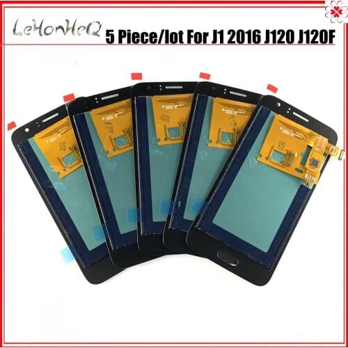 5 Piece/lot LCD For Samsung Galaxy J1 2016 J120 J120F J120G J120M LCD Screen Display Touch Digitizer Assembly 4.3" new TFT