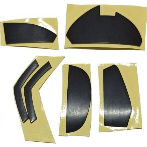 1Set Mouse Skates Replacement Glide Feet Pads Black Mouse Feet Sticker for logitech G602 Mouse Gaming Mouse
