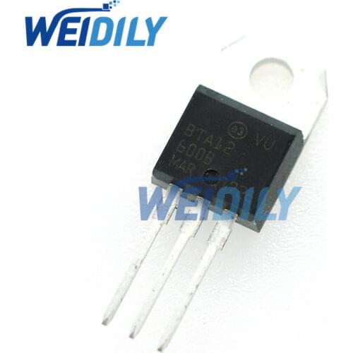 10PCS BTA12-600B BTA12-800B BTA16-600B BTA16-800B BTA24-600B BTA24-800B Transistor TO-220 Triode BTA12-600 BTA16-600 BTA24-800