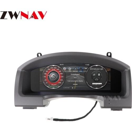 Digital Dashboard Panel Virtual Instrument Cluster CockPit LCD Speedometer For Toyota Land Cruiser 2012-2019 Android System