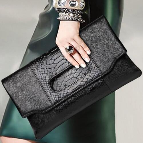 LINDA VICKY Women's Clutches With Handle