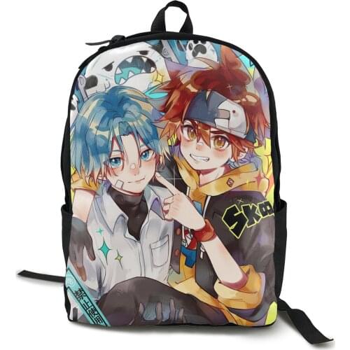 My Hero Academia Fashion Colleage Backpacks for School Travelling Hiking Teen Casual Daypacks Teenage Boys Girls School Bookbag