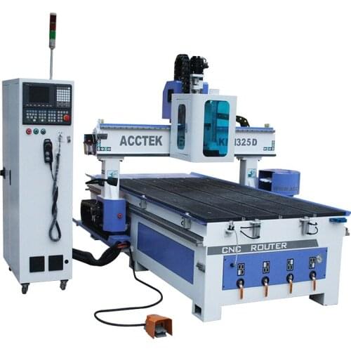 NK260 Syntec controller furniture cabinet door window making 1325 atc 3d wood processing machinery