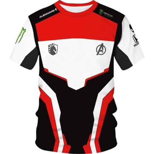 2021NewBoys Dream Sports T-shirt Team Uniform Childrens Short Sleeve Same Paragraph Game Casual Team Plus Size T-Shirt 100-6XL