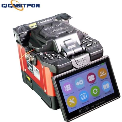 Original Tumtec FST-16S fiber optic fusion splicer 3 in 1 fiber seat FTTH fiber optic cable fusion splicer