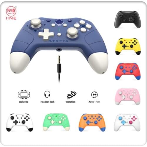 Support NFC Steam IINE Nintendo Switch Wake up Headset Jack Pro Controller