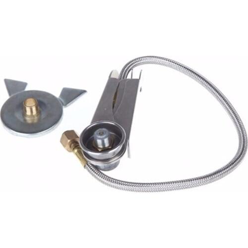 Outdoor High Quality Picnic Camping Hiking Stove Split Converter Connector Gas Tank Adapter Includue Box