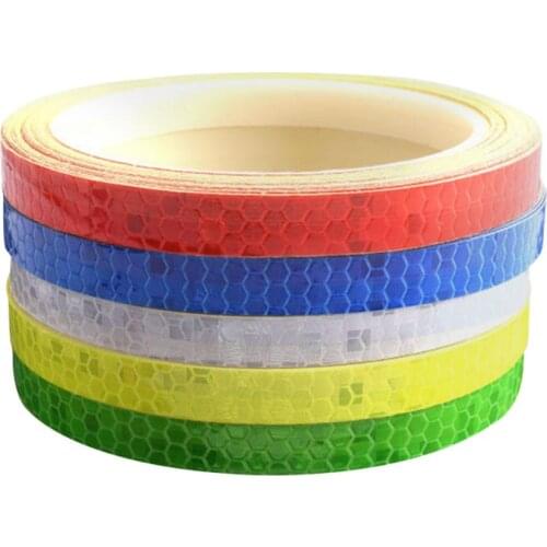 26ft Reflective Tape Waterproof Self-Adhesive Safety Caution Reflective Sticker for Bikes Motorcycles