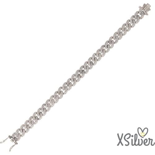 XSilver KVS01905 925 Ayar Gümüş Taşlı Bileklik