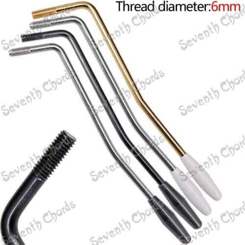 10 Pcs Screw-in Electric Guitar Tremolo Arm Whammy Bar Thread Diameter 6mm (M6) 4 Colors for choose guitar accessories parts