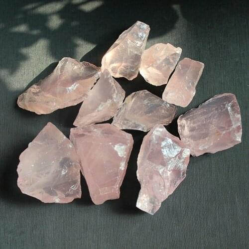 2-3cm Natural Pink Crystal Rose Quartz Raw Rough Healing Mineral Specimen Rock Stone home Decor Gift