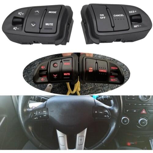 For KIA Sportage Multifunction heating Steering Wheel Button Bluetooth panel Audio Speed Cruise Control Buttons Switch