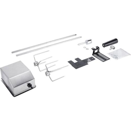 Electric BBQ Stainless Steel Straight Rod Waterproof Motor Applicable to All Ovens