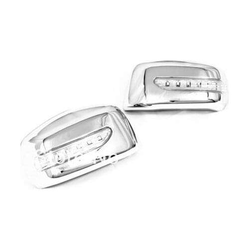 Chrome Mirror Cover w/ LED For Nissan Tiida / Versa / Latio 2005-2011