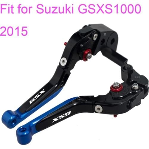 KODASKIN Left and Right Folding Extendable Brake Clutch Levers for Suzuki GSXS1000 2015