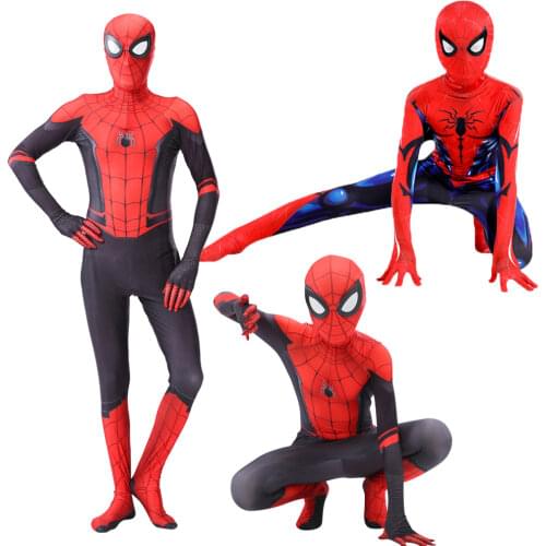 Anime costume Adult Childsren zentai Cosplay Kids Cosplay Male suit Spiderhero bluey fantasia boy Dress
