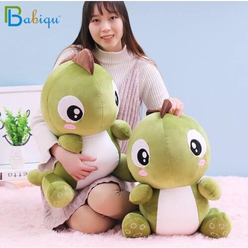 28-56cm Cute Big Eyes Dinosaur Plush Doll Cartoon Stuffed Animal Dino Toy for Kid Baby Doll Soft Sleep Pillow Boy Christmas Gift
