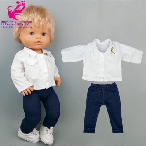 Nenuco Doll jacket for 40cm Ropa Y Su Hermanita 38cm baby doll Clothes denim coat