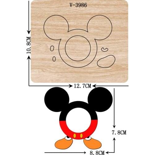 New wooden dies cutting dies for scrapbooking Multiple sizes V-3986
