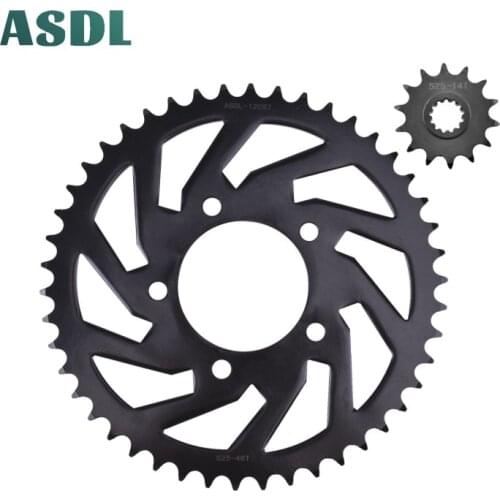 525 14T 46T 600CC Motorcycle Front and Rear Sprocket Set for Benelli 600 BN600 BJ600 BN BJ 600 525 14T 46T
