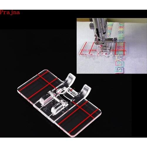 Pulaqi Pressure Foot Parallel Sewing Machine Straight Seam Stitching Presser Foots Cloth Stitching Home Multi-function RJ-605