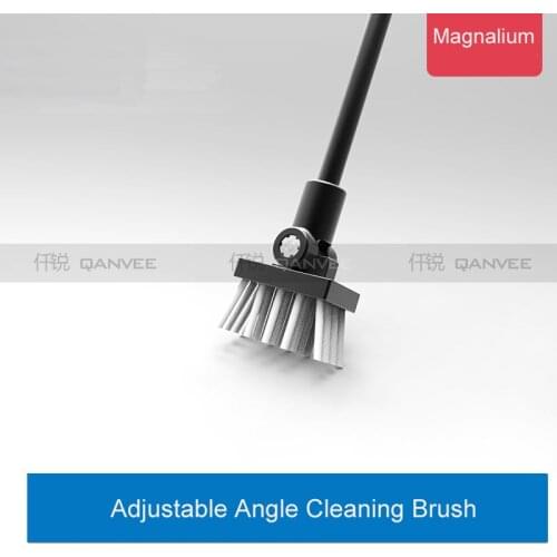 JFENGLI Qanvee Angle Adjustale Cleaning Brush for Sea Water and Fresh water Fish plant Tank Aquarium Magnalium