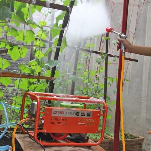 Agricultural electric spray pump remote control high pressure sprayer garden battery car, variable frequency intelligent sprayer