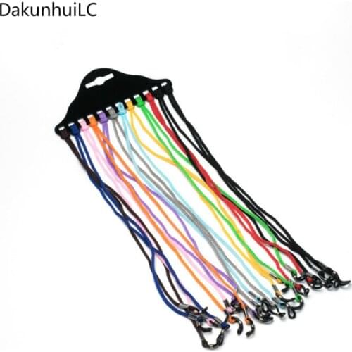 New 3 Colors Fashion 12pcs Eyewear Rope/Black Eyewear Nylon Cord/glasses cord/Glasses Chain/Glasses Strap