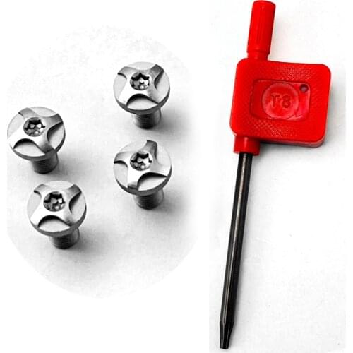Custom 1911 Grips Screws 416 stainless steel CNC T8 torx Screws