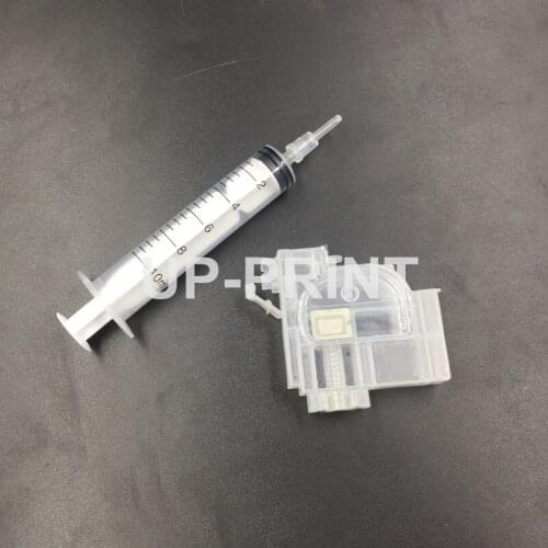 UP 6pcs Ink Damper + 6 suction refill tool compatible For Epson L800 L801 L805 L810 L850 L1800 printer