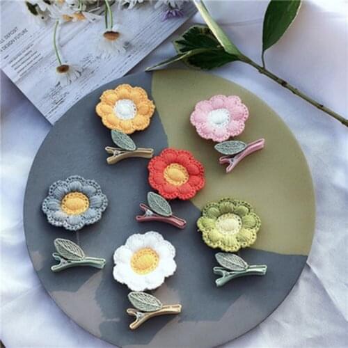 1pcs Small Flower Hair Clip Childrens Hairpin Girls Cute Hairpin Creative 3d Hairpin Kids Spring Hairpin Hair Accessories Gifts