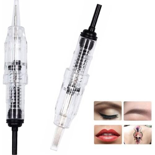 20Pcs Permanent Makeup Machine Tattoo Needles Eyebrow Lips Cartridge Needles 1RL/2R/3RL/5/7/9RL for Permanet Makeup Machine Pen