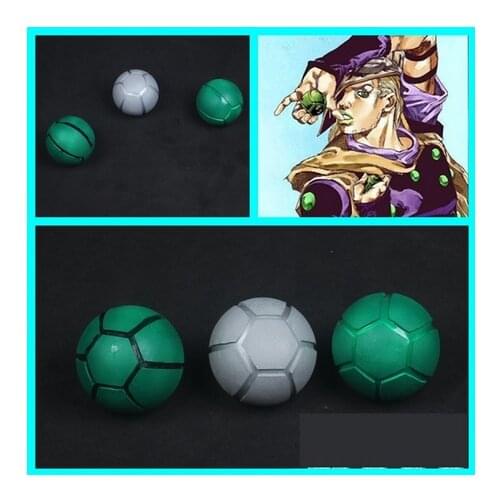 Anime JoJos Bizarre Adventure Steel Ball Run Iron Ball Gyro Zeppeli Cosplay Props Take Photos Props Accessories Party Gift New