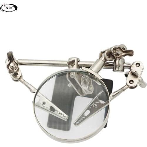 Berkem Welding magnifying glass worktable electric soldering iron shelf base soldering iron frame electronic maintenance