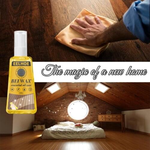 Wood Seasoning Beewax Spray Wood Care Wax Solid Wood Maintenance Cleaning Polished Water Wear-Resistant Wax Furniture Care Tool